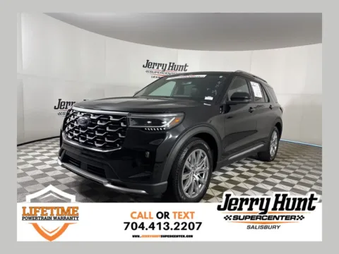 Black 2025 Ford Explorer Platinum for sale in Salisbury, NC