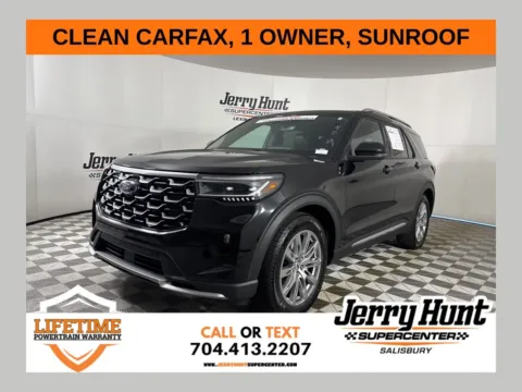 Black 2025 Ford Explorer Platinum for sale in Salisbury, NC