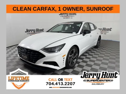 White 2023 Hyundai Sonata SEL Plus for sale in Salisbury, NC