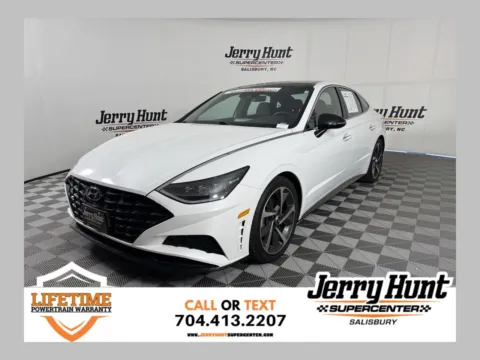 White 2023 Hyundai Sonata SEL Plus for sale in Salisbury, NC