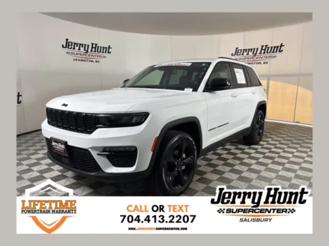 White 2023 Jeep Grand Cherokee Limited for sale in Salisbury, NC