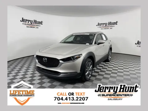 White 2024 Mazda CX-30 2.5 S Premium Package for sale in Salisbury, NC