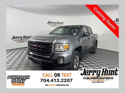 Gray 2021 GMC Canyon AT4 w/Leather for sale in Salisbury, NC