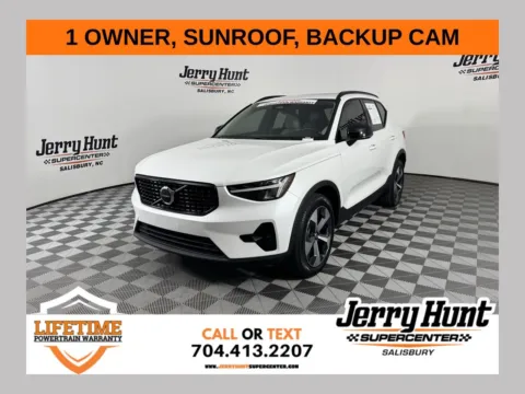 White 2023 Volvo XC40 B5 Plus Dark Theme for sale in Salisbury, NC