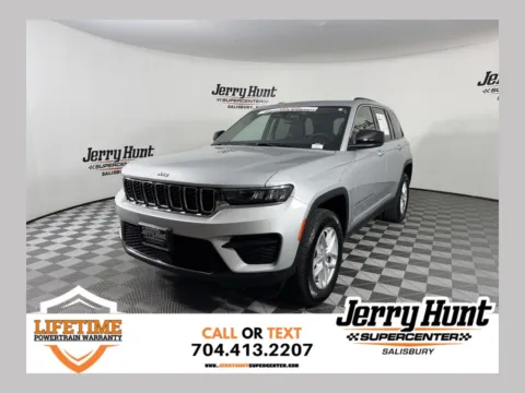 Silver 2023 Jeep Grand Cherokee Laredo for sale in Salisbury, NC