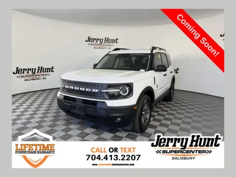 White 2025 Ford Bronco Sport Big Bend for sale in Salisbury, NC
