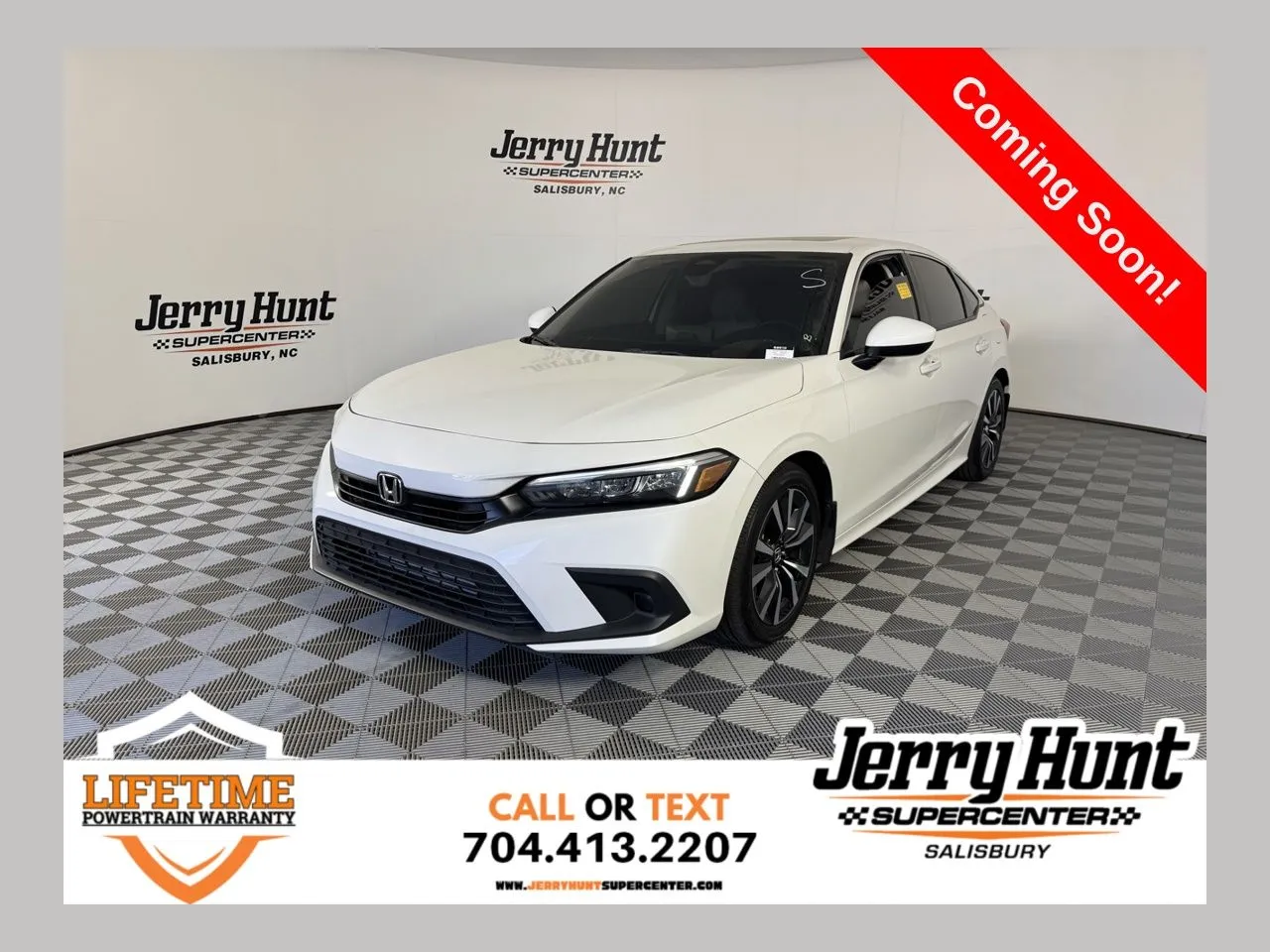 White 2024 Honda Civic EX for sale in Salisbury, NC