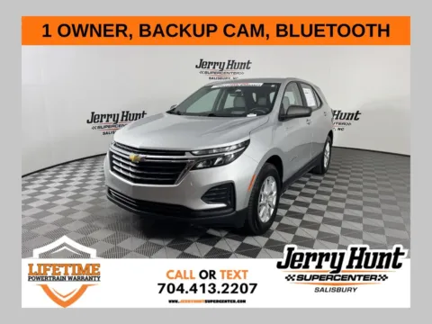 Silver 2022 Chevrolet Equinox LS for sale in Salisbury, NC