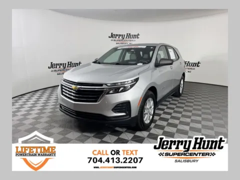 Silver 2022 Chevrolet Equinox LS for sale in Salisbury, NC