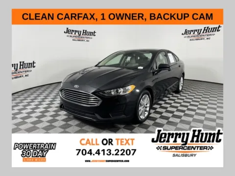 Black 2020 Ford Fusion SE for sale in Salisbury, NC