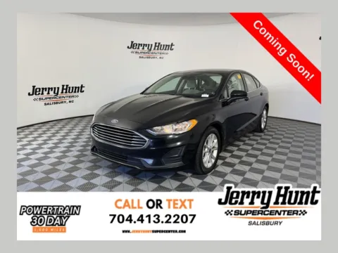 Black 2020 Ford Fusion SE for sale in Salisbury, NC