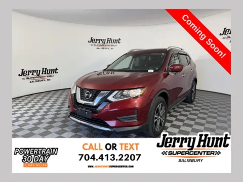 Red 2019 Nissan Rogue SV for sale in Salisbury, NC