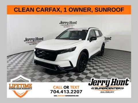 White 2025 Honda CR-V Hybrid Sport-L for sale in Salisbury, NC