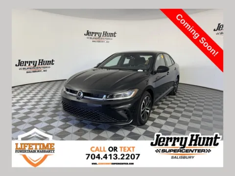 Black 2025 Volkswagen Jetta 1.5T Sport for sale in Salisbury, NC
