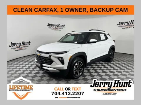 White 2025 Chevrolet TrailBlazer LT for sale in Salisbury, NC
