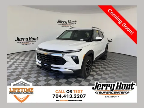 White 2025 Chevrolet TrailBlazer LT for sale in Salisbury, NC