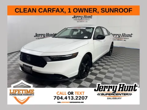White 2025 Honda Accord SE for sale in Salisbury, NC
