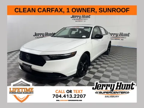 White 2025 Honda Accord SE for sale in Salisbury, NC