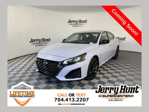 White 2025 Nissan Altima 2.5 SR for sale in Salisbury, NC