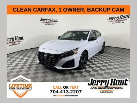 White 2025 Nissan Altima 2.5 SR for sale in Salisbury, NC