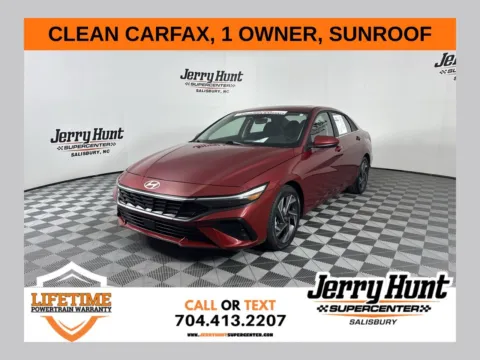 Red 2025 Hyundai Elantra SEL Convenience for sale in Salisbury, NC