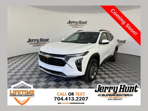 White 2025 Chevrolet Trax LT for sale in Salisbury, NC