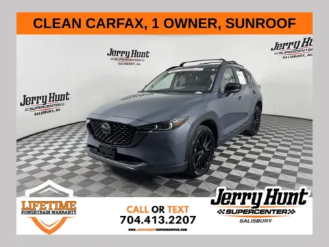 Gray 2023 Mazda CX-5 2.5 S Carbon Edition for sale in Salisbury, NC