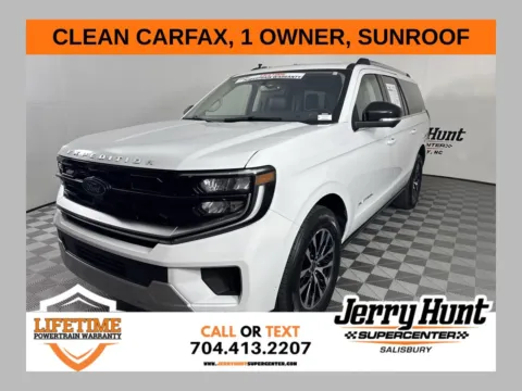 White 2025 Ford Expedition Max Platinum for sale in Salisbury, NC