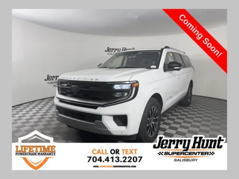 White 2025 Ford Expedition Max Platinum for sale in Salisbury, NC
