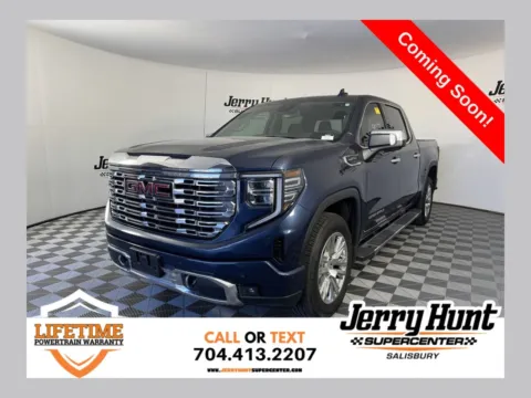 Blue 2022 GMC Sierra 1500 Denali for sale in Salisbury, NC