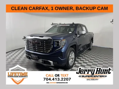Blue 2022 GMC Sierra 1500 Denali for sale in Salisbury, NC