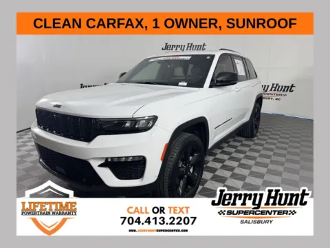 White 2025 Jeep Grand Cherokee Limited for sale in Salisbury, NC