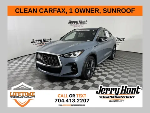 Gray 2023 INFINITI QX55 LUXE for sale in Salisbury, NC