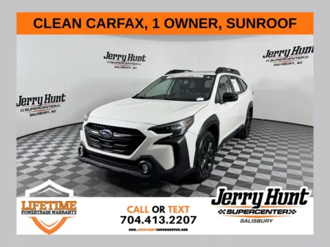 White 2025 Subaru Outback Onyx Edition for sale in Salisbury, NC
