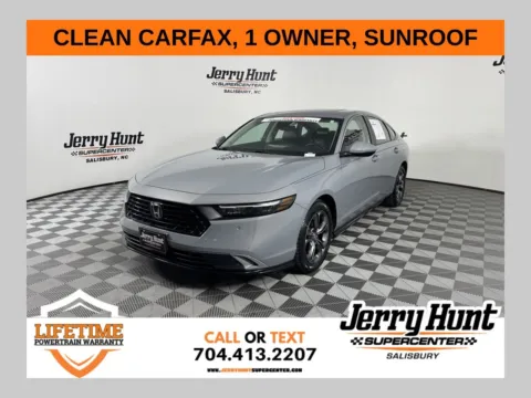 Blue 2024 Honda Accord Hybrid EX-L for sale in Salisbury, NC