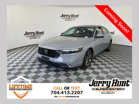 Blue 2024 Honda Accord Hybrid EX-L for sale in Salisbury, NC