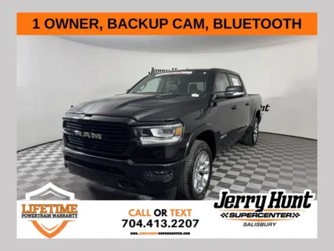Black 2022 Ram 1500 Laramie for sale in Salisbury, NC