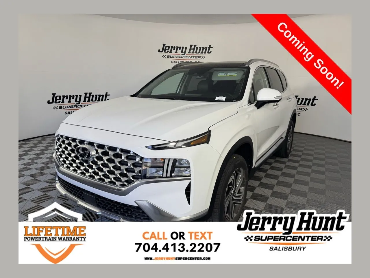 White 2023 Hyundai Santa Fe SEL for sale in Salisbury, NC