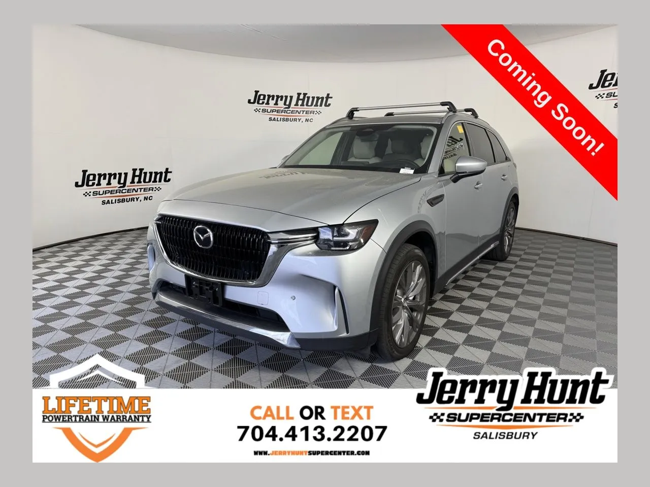 Silver 2024 Mazda CX-90 3.3 Turbo Premium for sale in Salisbury, NC