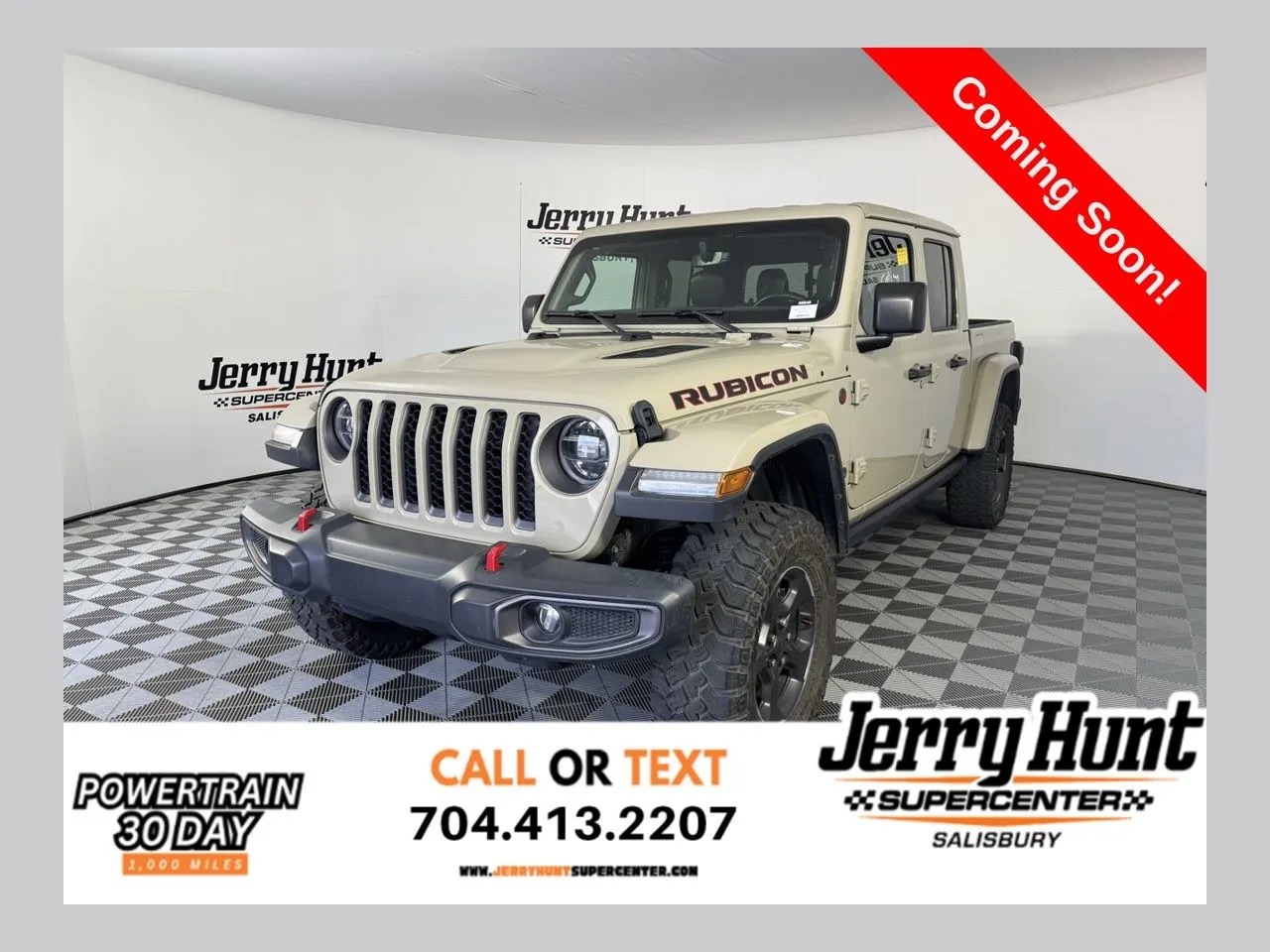 Beige 2020 Jeep Gladiator Rubicon for sale in Salisbury, NC