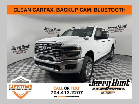 White 2025 Ram 2500 Big Horn for sale in Salisbury, NC