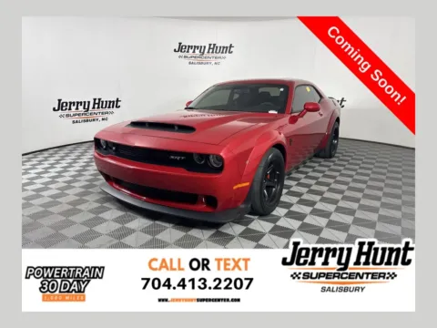 Red 2018 Dodge Challenger SRT for sale in Salisbury, NC