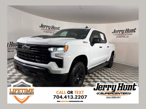 White 2024 Chevrolet Silverado 1500 LT Trail Boss for sale in Salisbury, NC