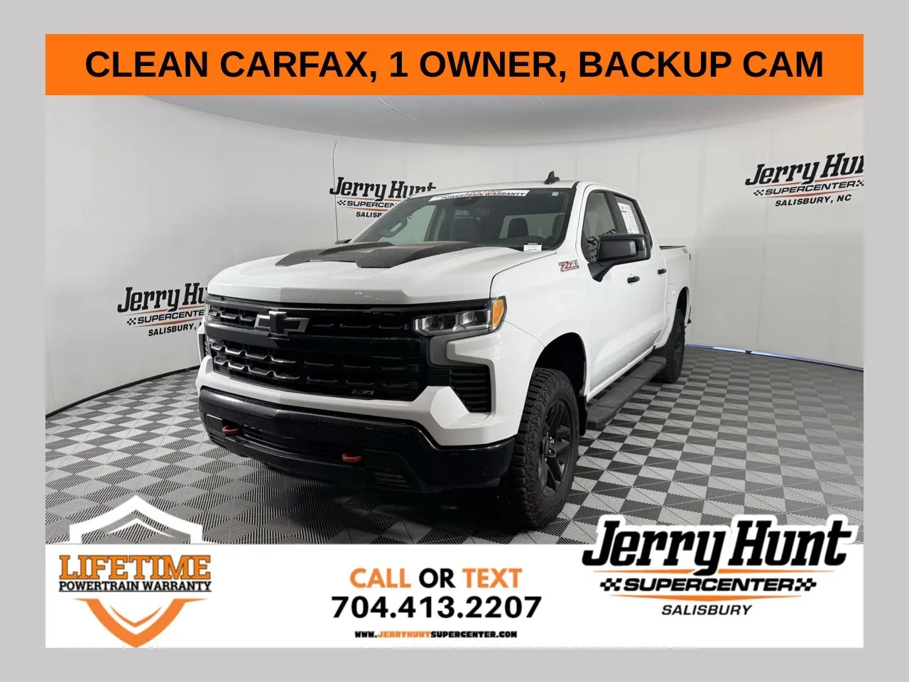 White 2024 Chevrolet Silverado 1500 LT Trail Boss for sale in Salisbury, NC