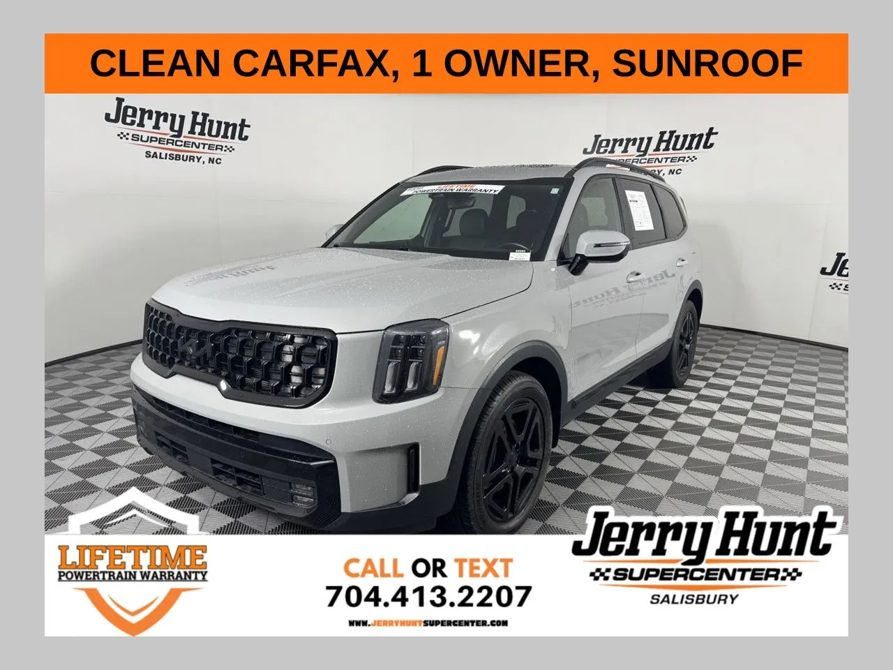Gray 2025 Kia Telluride SX X-Line for sale in Salisbury, NC