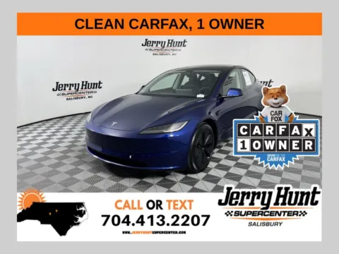 Blue 2024 Tesla Model 3 for sale in Salisbury, NC