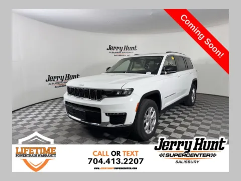 White 2022 Jeep Grand Cherokee L Limited for sale in Salisbury, NC