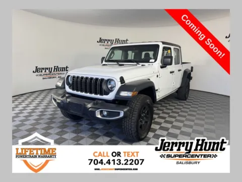White 2024 Jeep Gladiator Sport for sale in Salisbury, NC