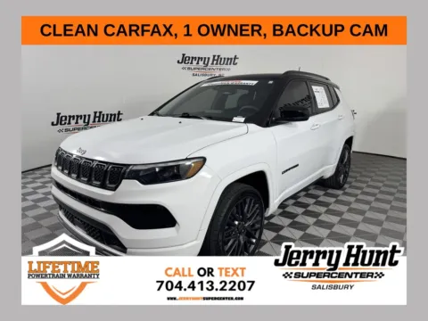 White 2023 Jeep Compass High Altitude for sale in Salisbury, NC