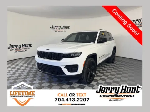 White 2023 Jeep Grand Cherokee Altitude for sale in Salisbury, NC